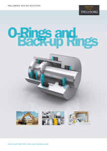 O-Rings and Back-up Rings - Trelleborg Sealing Solutions