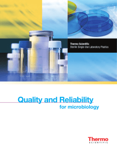 Sterilin Single-Use Laboratory Plastics Catalog
