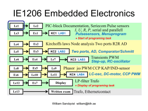 IE1206 Embedded Electronics