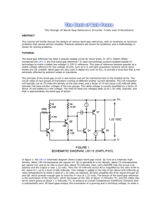 The Design of Band-Gap Reference Circuits: Trials and Tribulations