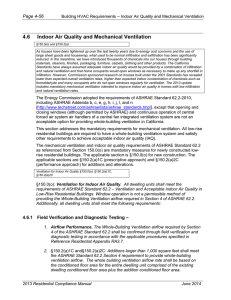 Chapter 4 - HVAC Requirements - 2013 Residential Compliance