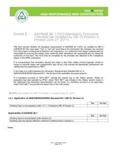 HPNC ASHRAE Checklist V.3.0_Dec2012