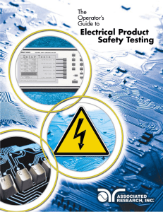 Electrical Product Safety Testing