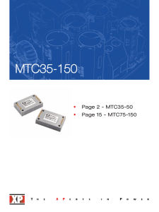 MTC35-150 - XP Power
