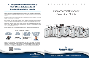 Commercial Product Selection Guide