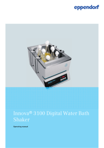 Innova® 3100 Digital Water Bath Shaker