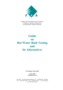 Guide on Hot Water Bath Testing and Its Alternatives