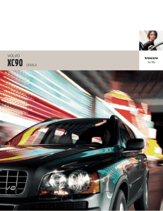 2005 Volvo XC90 Brochure