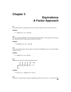 Chapter 3 Equivalence A Factor Approach