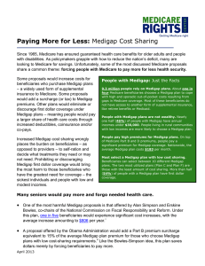 Paying More for Less: Medigap Cost Sharing