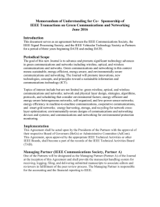 IEEE Transactions on Green Communications and Networking