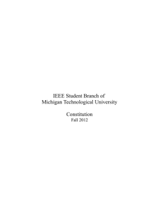 IEEE Student Branch of Michigan Technological University