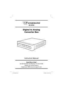 Digital to Analog Converter Box