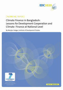 Climate Finance in Bangladesh