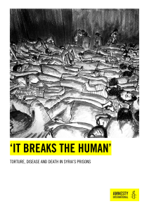 Report Template - Amnesty International