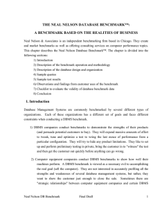 The Neal Nelson Database Benchmark