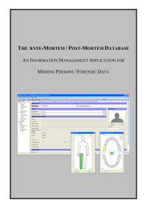 AMPM Database Information Sheet