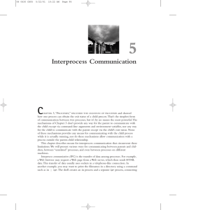 Interprocess Communication - Advanced Linux Programming