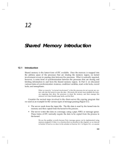Shared Memory Introduction