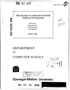 accetta-central-file.. - Carnegie Mellon School of Computer Science