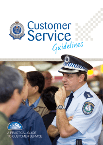 Customer Service Guidelines