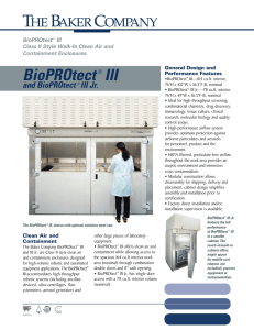 BioPROtect® III - The Baker Company