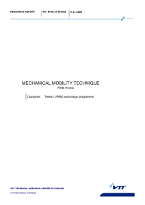 mechanical mobility technique