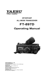 FT-897D - Yaesu.com