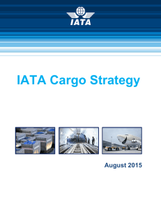 IATA Cargo Strategy 2015-2020