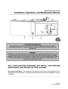 CORE Protection Manual