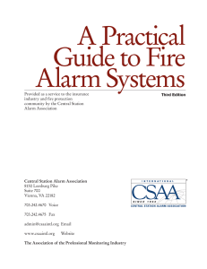 A Practical Guide to Fire Alarm Systems