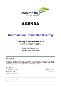 agenda - Moreton Bay Regional Council