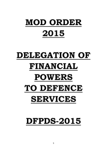 dfpds-2015 - Ministry of Defence