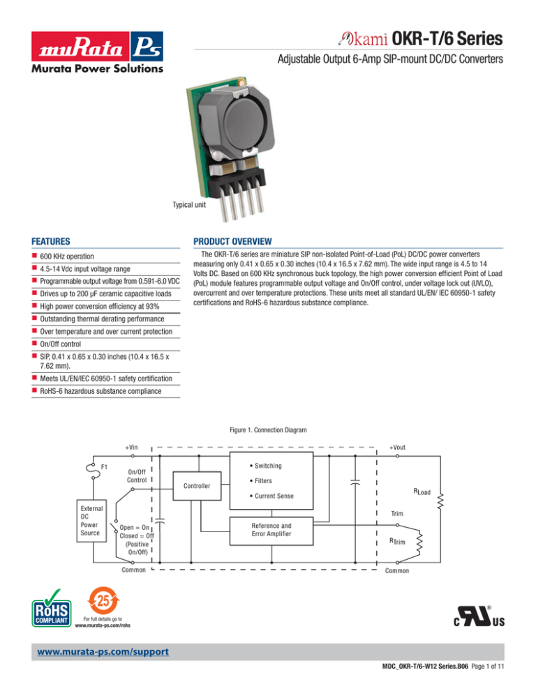 OKR-T/6 - Mouser Electronics