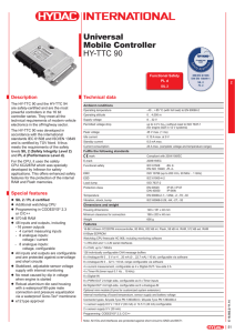 HY-TTC 90 Universal Mobile Controller
