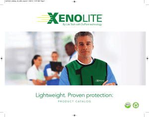 Lightweight. Proven protection.™ - X