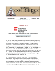 October Tour - Fort Wayne Engineers Club
