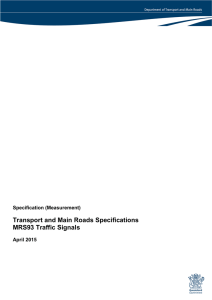 MRS93 Specification - Department of Transport and Main Roads