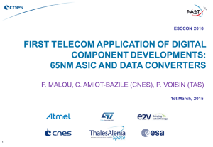 First Telecom Application of Digital Components