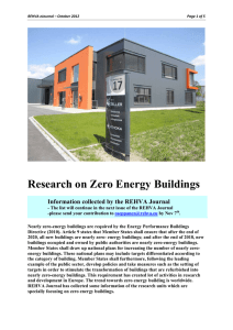 Research on Zero Energy Buildings