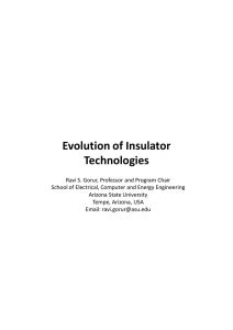 Evolution of Insulator Technologies