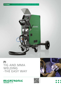 PI TIG AND MMA WELDING -THE EASY WAY