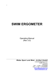 swim ergometer