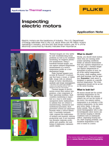 Inspecting electric motors