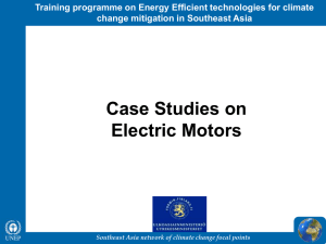 Case Studies on Electric Motors