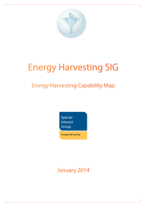 Energy Harvesting SIG