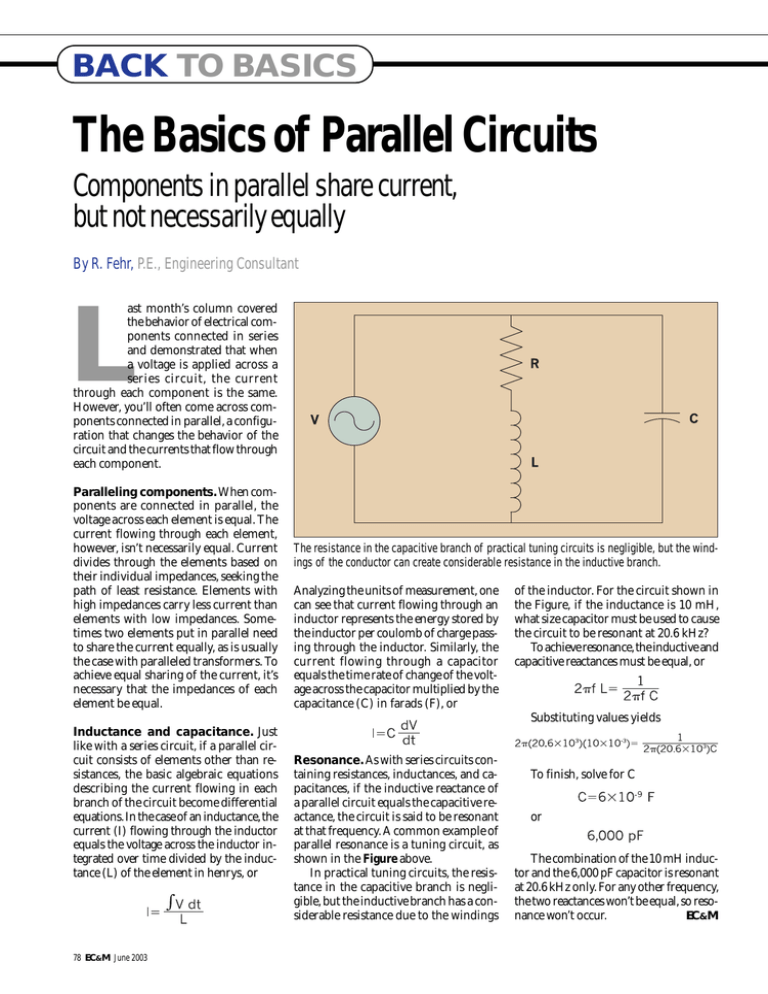 The Basics Of Parallel Circuits