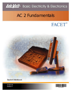 AC 2 Fundamentals - Lab-Volt