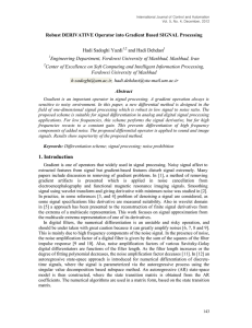 A New Derivative Scheme for Analog and Digital Signal Processing