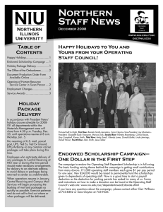December 2008 Issue - Northern Illinois University
